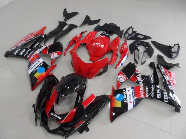 Affordable 2009-2016 Red Jomo Suzuki GSXR 1000 K9 Replacement Motorcycle Fairings Canada Affordable 2009-2016 Red Jomo Suzuki GSXR 1000 K9 Replacement Motorcycle Fairings Canada