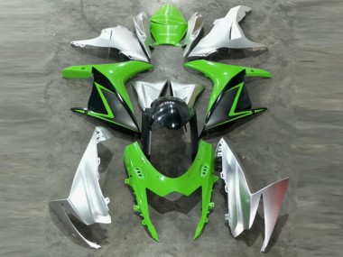Affordable 2011-2021 Green Silver Suzuki GSXR 600/750 Motor Fairings Canada