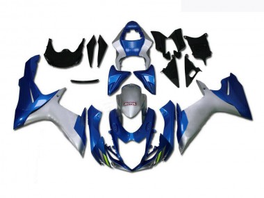 Affordable 2011-2021 Blue Silver Suzuki GSXR 600/750 Motorcycle Fairings Canada