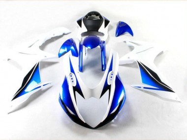 Affordable 2011-2021 Blue White Suzuki GSXR 600/750 Motorbike Fairings Canada
