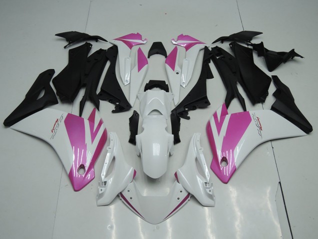 Affordable 2011-2013 White Pink Honda CBR250RR Moto Fairings Canada Affordable 2011-2013 White Pink Honda CBR250RR Moto Fairings Canada