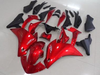 Affordable 2011-2013 Red Matte Black Honda CBR250RR Motorcyle Fairings Canada