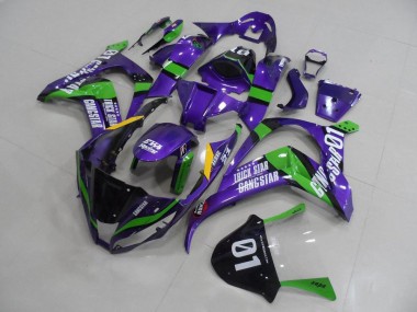 Affordable 2011-2015 Purple Eva Kawasaki ZX10R Motor Fairings Canada