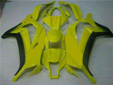 Affordable 2011-2015 Yellow Kawasaki ZX10R Motorcycle Fairings Kit Canada