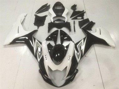Affordable 2011-2021 Black White Suzuki GSXR 600/750 Motorcycle Fairings Kits Canada