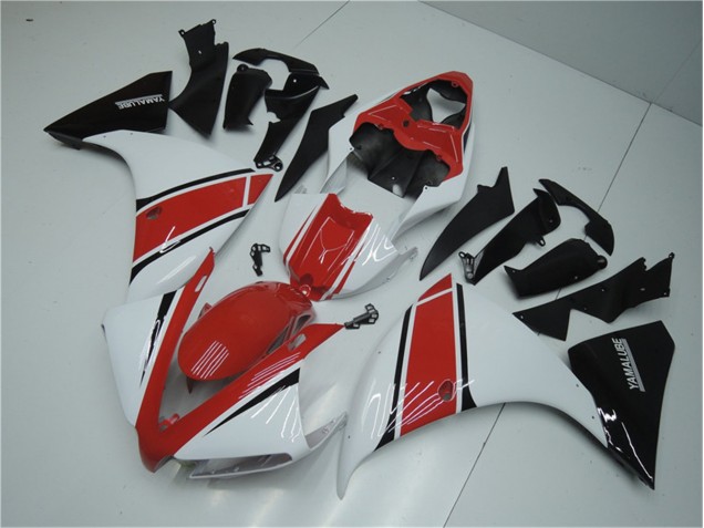 Affordable 2012-2014 White Red Black Yamaha YZF R1 Motorcylce Fairings Canada Affordable 2012-2014 White Red Black Yamaha YZF R1 Motorcylce Fairings Canada