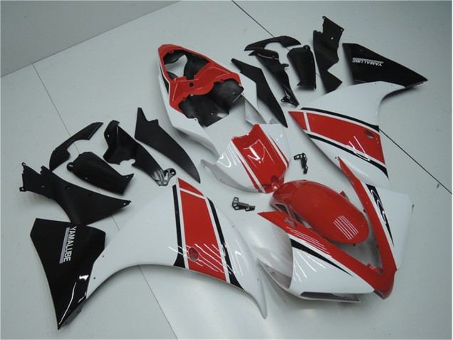 Affordable 2012-2014 White Red Black Yamaha YZF R1 Motorcylce Fairings Canada Affordable 2012-2014 White Red Black Yamaha YZF R1 Motorcylce Fairings Canada