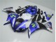 Affordable 2012-2014 Blue White Black Yamaha YZF R1 Motorcycle Replacement Fairings Canada