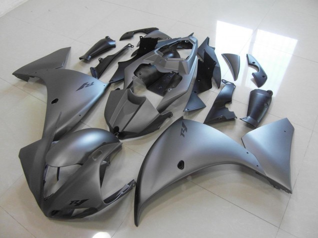 Affordable 2012-2014 Dark Grey Yamaha YZF R1 Bike Fairings Canada
