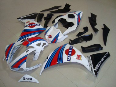 Affordable 2012-2014 White Black Martini Yamaha YZF R1 Replacement Fairings Canada