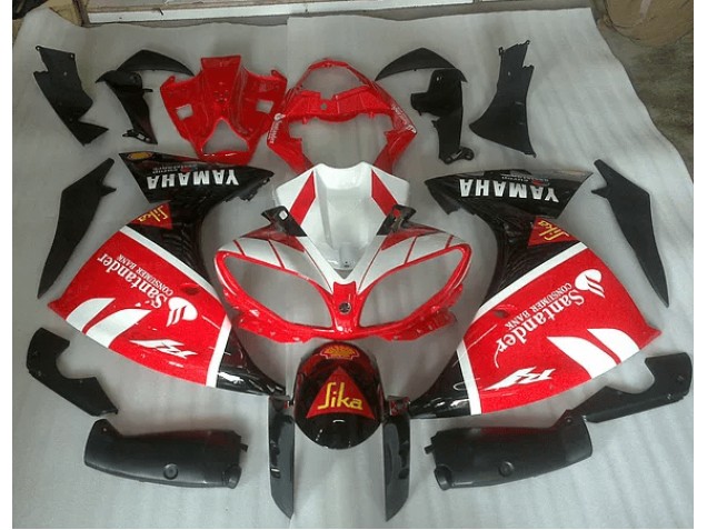 Affordable 2012-2014 Red White and Black Graphic Yamaha YZF R1 Motorbike Fairing Canada Affordable 2012-2014 Red White and Black Graphic Yamaha YZF R1 Motorbike Fairing Canada