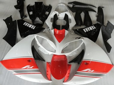 Affordable 2012-2014 Racy Red White Black Yamaha YZF R1 Motorcycle Fairing Kit Canada