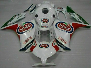 Affordable 2012-2016 Red White PATA Honda CBR1000RR Motorcycle Fairings Kits Canada