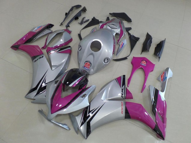 Affordable 2012-2016 Silver Pink Honda CBR1000RR Motorbike Fairing Kits Canada Affordable 2012-2016 Silver Pink Honda CBR1000RR Motorbike Fairing Kits Canada