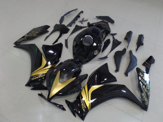 Affordable 2012-2016 Glossy Black Gold Sticker Honda CBR1000RR Bike Fairings Canada Affordable 2012-2016 Glossy Black Gold Sticker Honda CBR1000RR Bike Fairings Canada