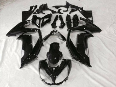 Affordable 2012-2016 Glossy Black Kawasaki EX650 Motor Bike Fairings Canada