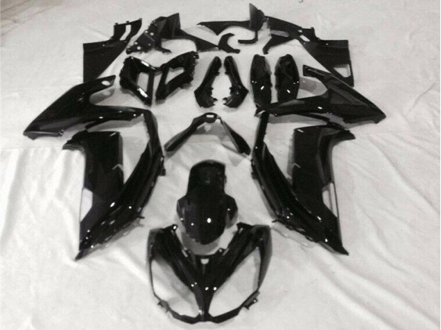 Affordable 2012-2016 Glossy Black Kawasaki EX650 Motor Bike Fairings Canada