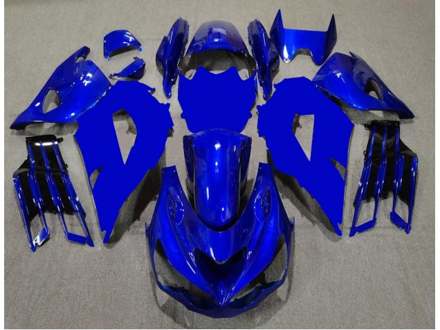 Affordable 2012-2021 Blue Black Kawasaki ZX14R ZZR1400 Motor Fairings Canada Affordable 2012-2021 Blue Black Kawasaki ZX14R ZZR1400 Motor Fairings Canada