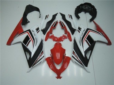 Affordable 2013-2016 Red White Black Kawasaki EX300 Motorbike Fairing Canada