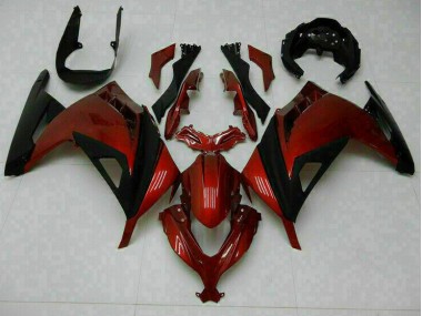 Affordable 2013-2016 Red Kawasaki EX300 Motorbike Fairing Kits Canada