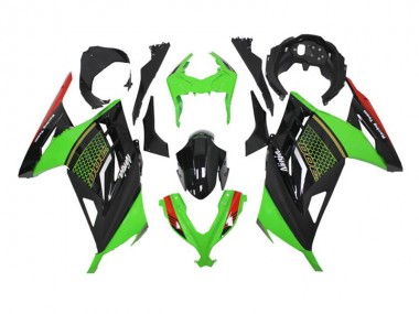 Affordable 2013-2016 Green Black Kawasaki EX300 Motor Bike Fairings & Bodywork Canada
