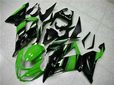 Affordable 2013-2018 Black Green Kawasaki ZX6R Motor Fairings Canada