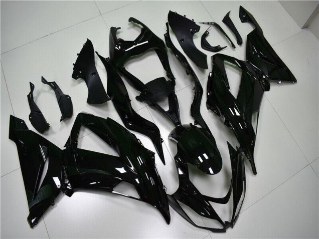 Affordable 2013-2018 Glossy Black Kawasaki ZX6R Motorcycle Fairings Kit Canada Affordable 2013-2018 Glossy Black Kawasaki ZX6R Motorcycle Fairings Kit Canada