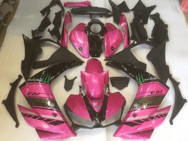 Affordable 2015-2022 Pink and Black Yamaha YZF R3 Replacement Fairings Canada