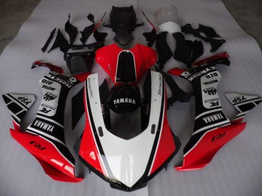 Affordable 2015-2019 Red White Black Yamaha YZF R1 Motorcycle Replacement Fairings Canada