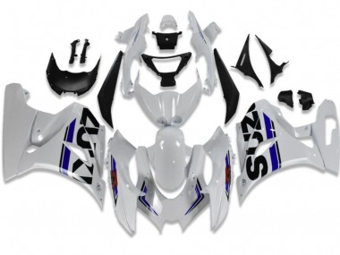 Affordable 2017-2021 White Blue Suzuki GSXR 1000 Motorcycle Fairings Canada