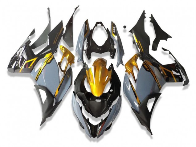 Affordable 2018-2023 Grey Black Kawasaki EX400 Motorbike Fairing Kits Canada Affordable 2018-2023 Grey Black Kawasaki EX400 Motorbike Fairing Kits Canada