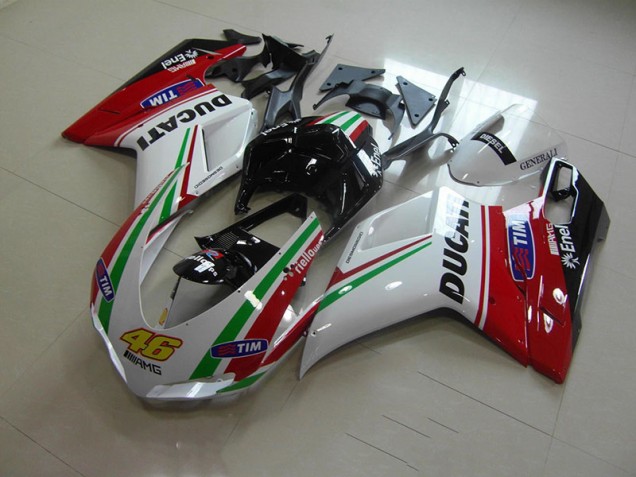 Affordable 2007-2014 White Red 46 Ducati 1098 Motorbike Fairing Canada Affordable 2007-2014 White Red 46 Ducati 1098 Motorbike Fairing Canada