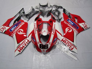 Affordable 2011-2014 Red FIAMM FICC Ducati 1199 Motorbike Fairing Canada