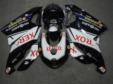 Affordable 2005-2006 Black White Xerox Ducati 749 Motorcycle Replacement Fairings Canada