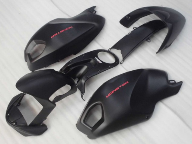 Affordable 2008-2012 Black Red Monster Ducati Monster 696 Replacement Motorcycle Fairings Canada