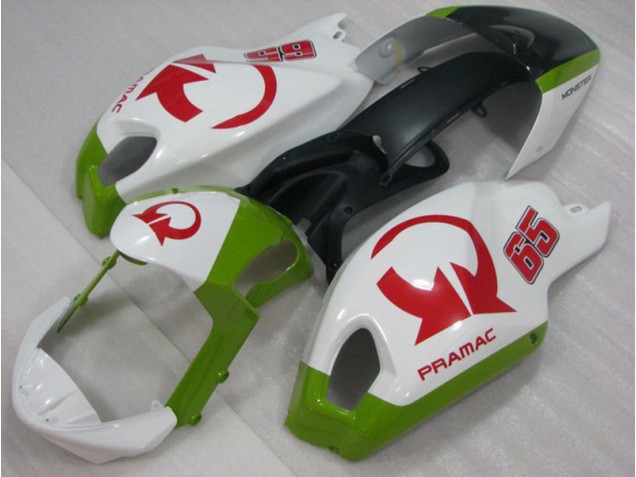 Affordable 2008-2012 White Red PRAMAC 65 Ducati Monster 696 Motorcylce Fairings Canada Affordable 2008-2012 White Red PRAMAC 65 Ducati Monster 696 Motorcylce Fairings Canada