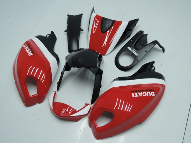 Affordable 2008-2012 Black Red Monster Ducati Monster 696 Motorcycle Fairing Kits Canada Affordable 2008-2012 Black Red Monster Ducati Monster 696 Motorcycle Fairing Kits Canada