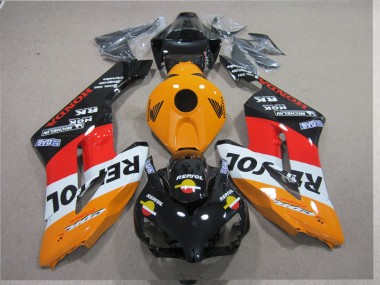 Affordable 2004-2005 Orange Red Repsol Honda CBR1000RR Moto Fairings Canada