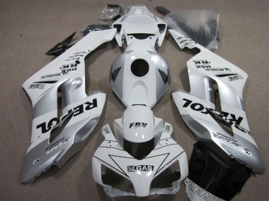 Affordable 2004-2005 Silver Repsol Honda CBR1000RR Replacement Fairings Canada