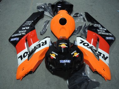 Affordable 2004-2005 Black Orange Repsol Honda CBR1000RR Motor Bike Fairings Canada