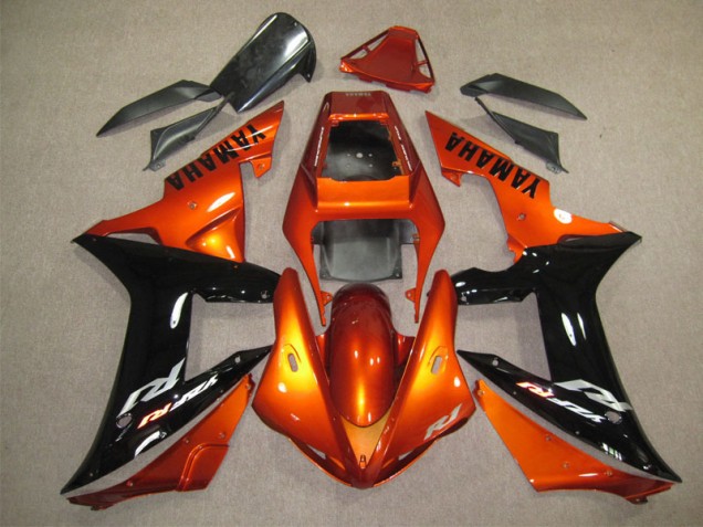 Affordable 2004-2005 Orange Black Honda CBR1000RR Motor Fairings Canada