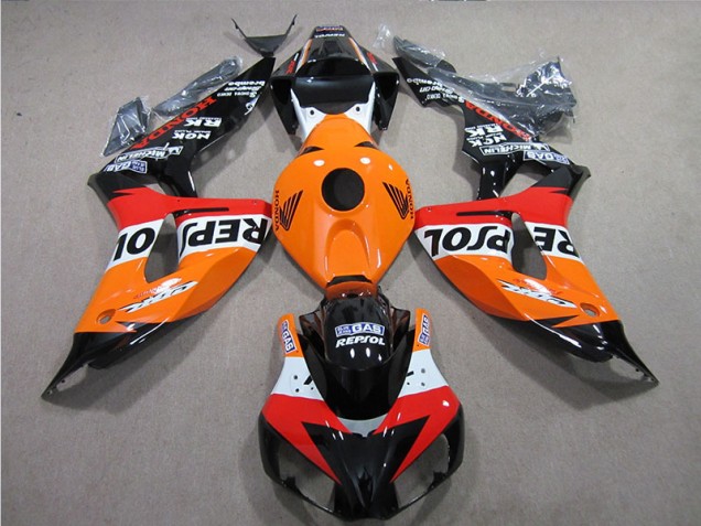Affordable 2006-2007 Orange Repsol Honda CBR1000RR Motorcyle Fairings Canada Affordable 2006-2007 Orange Repsol Honda CBR1000RR Motorcyle Fairings Canada