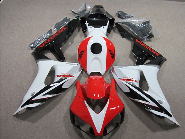 Affordable 2006-2007 Black White Red Fireblade Honda CBR1000RR Motorcycle Fairings Kits Canada