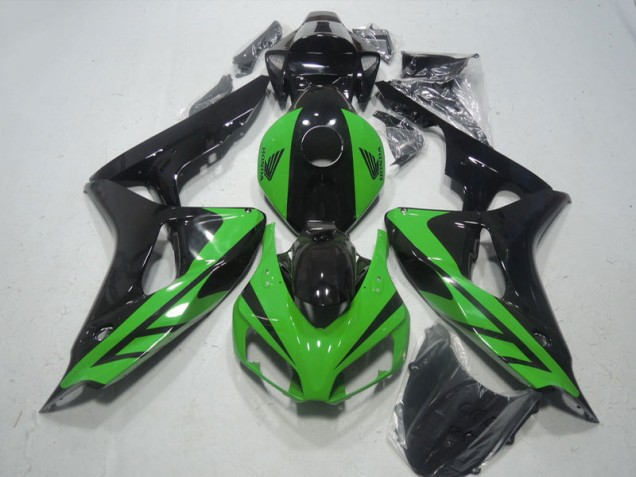 Affordable 2006-2007 Black Green Honda CBR1000RR Motorcylce Fairings Canada Affordable 2006-2007 Black Green Honda CBR1000RR Motorcylce Fairings Canada