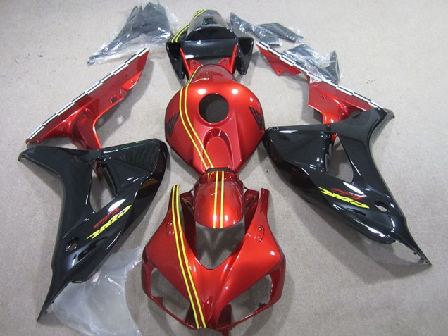 Affordable 2006-2007 Black Red Yellow Honda CBR1000RR Motorcycle Fairing Kit Canada Affordable 2006-2007 Black Red Yellow Honda CBR1000RR Motorcycle Fairing Kit Canada
