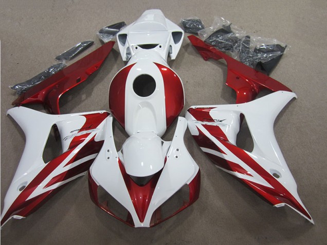 Affordable 2006-2007 Red White Honda CBR1000RR Motor Bike Fairings Canada Affordable 2006-2007 Red White Honda CBR1000RR Motor Bike Fairings Canada