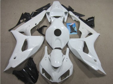 Affordable 2006-2007 White Honda CBR1000RR Motorcycle Fairings Kits Canada