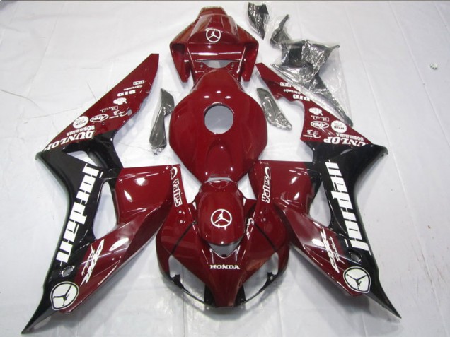 Affordable 2006-2007 Red Yates Honda CBR1000RR Moto Fairings Canada