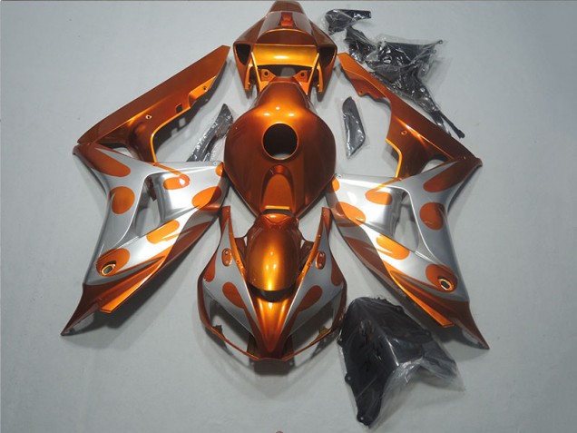 Affordable 2006-2007 Orange Honda CBR1000RR Motorcycle Replacement Fairings Canada Affordable 2006-2007 Orange Honda CBR1000RR Motorcycle Replacement Fairings Canada