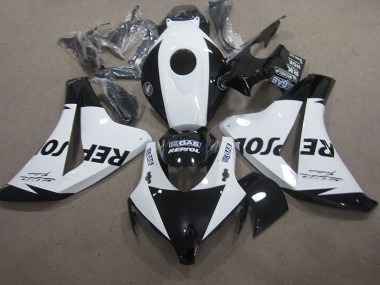 Affordable 2008-2011 White Black Repsol Honda CBR1000RR Motorcyle Fairings Canada
